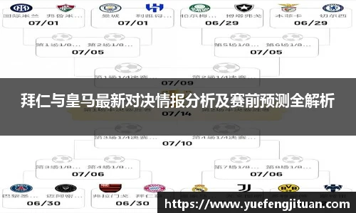 拜仁与皇马最新对决情报分析及赛前预测全解析